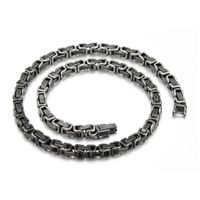 Titan Stahl Punk Strassenmode Geometrisch Armbänder Halskette sku image 6