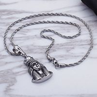 Hip-hop Retro Solid Color Titanium Steel Stoving Varnish Charms Jewelry Accessories main image 5