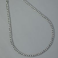 Vintage-stil Geometrisch Einfarbig Metall Überzug Kette Unisex Halskette sku image 2