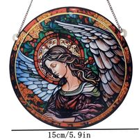 Retro Artistic Angel Arylic Pendant Artificial Decorations main image 2