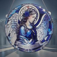 Retro Artistic Angel Arylic Pendant Artificial Decorations main image 1