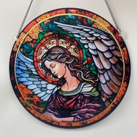 Retro Artistic Angel Arylic Pendant Artificial Decorations sku image 2