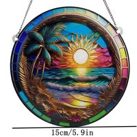 Beach Sun Arylic Pendant Artificial Decorations main image 3