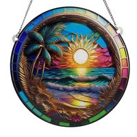 Beach Sun Arylic Pendant Artificial Decorations main image 2