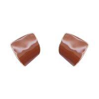 Wholesale Jewelry Streetwear Square Alloy Ear Studs main image 2