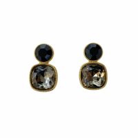 1 Pair Vintage Style Geometric Round Plating Copper Drop Earrings main image 4