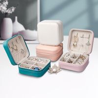 Simple Style Solid Color Cloth Jewelry Boxes main image 1
