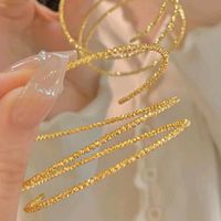 Basic Solid Color Copper Plating Rings Bracelets Necklace main image 5