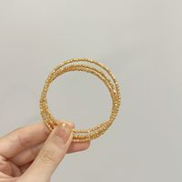 Basic Solid Color Copper Plating Rings Bracelets Necklace sku image 6