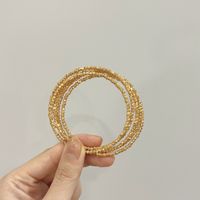 Basic Solid Color Copper Plating Rings Bracelets Necklace sku image 8