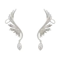 1 Pair Elegant Butterfly Plating Alloy Ear Studs main image 3