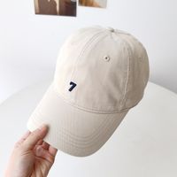 Unisex Classic Style Solid Color Curved Eaves Baseball Cap main image 3