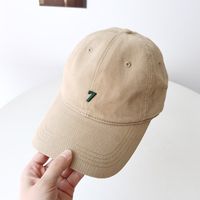 Unisex Classic Style Solid Color Curved Eaves Baseball Cap sku image 2