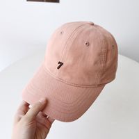 Unisex Classic Style Solid Color Curved Eaves Baseball Cap sku image 3