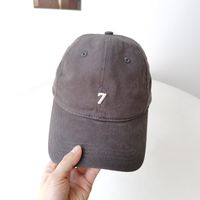 Unisex Classic Style Solid Color Curved Eaves Baseball Cap sku image 6