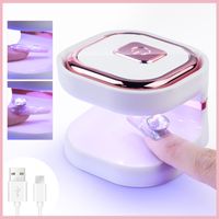 Simple Style Color Block Abs Nail Lamp 1 Piece main image 1