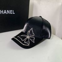 Women's Simple Style Butterfly Crimping Baseball Cap sku image 1