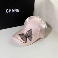 Women's Simple Style Butterfly Crimping Baseball Cap sku image 3
