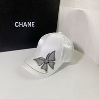 Women's Simple Style Butterfly Crimping Baseball Cap sku image 2