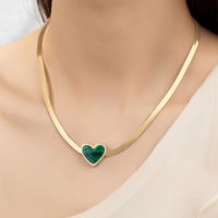Cute Modern Style Solid Color Copper Alloy Zinc Alloy Plating 14k Gold Plated Women's Choker main image 3