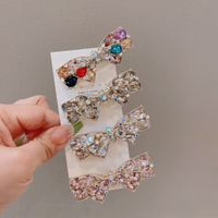 Vintage Style Bow Knot Alloy Plating Hair Clip main image 1