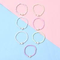 Lindo Dulce Estrella El Plastico Con Cuentas Mujeres Pulsera main image 2