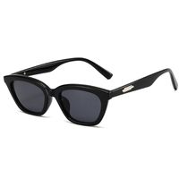 Simple Style Commute Color Block Ac Cat Eye Full Frame Women's Sunglasses main image 3