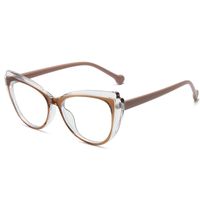 Casual Simple Style Color Block Leopard Ac Butterfly Frame Full Frame Optical Glasses sku image 7