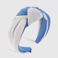 Women's Simple Style Color Block Cloth Braid Hair Band main image 5