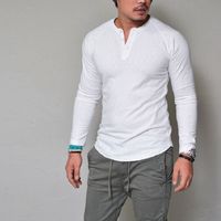 Men's Hoodies Long Sleeve Casual Solid Color main image 5