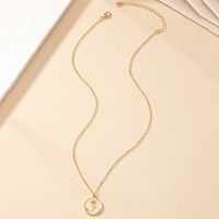 Vintage Style Flower Alloy Plating Women's Pendant Necklace main image 3