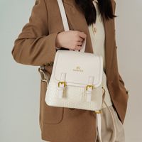 Solid Color Casual Street Women's Backpack main image 5