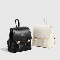 Solid Color Casual Street Women's Backpack main image 4