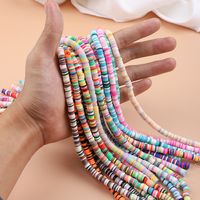 Simple Style Roman Style Commute Color Block Soft Clay Beaded Jewelry Accessories main image 7