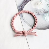 Simple Style Color Block Fabric Resin Hair Tie main image 3