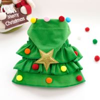 Casual Cute Cloth Christmas Christmas Tree Pet Clothing main image 2