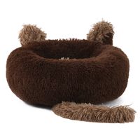 Simple Style Cloth Solid Color Pet Bed main image 2