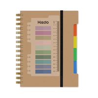 1 Piece Solid Color School Paper Preppy Style Notebook main image 4