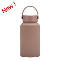 Casual Solid Color Stainless Steel Water Bottles sku image 30