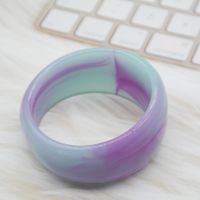 Vintage Style Gradient Color Arylic Women's Bangle main image 4