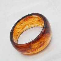 Vintage Style Gradient Color Arylic Women's Bangle main image 1