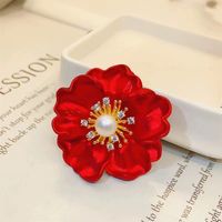 Elegant Lady Flower Alloy Plating Women's Brooches main image 5