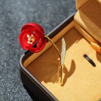 Elegant Lady Flower Alloy Plating Women's Brooches main image 3