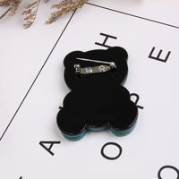 Classic Style Bear Arylic Printing Unisex Brooches main image 4