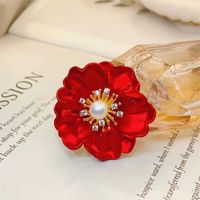 Elegant Lady Flower Alloy Plating Women's Brooches main image 1