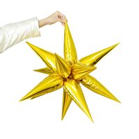 Christmas Exaggerated Star Aluminum Film Party Festival Balloons main image 3