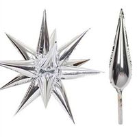 Christmas Exaggerated Star Aluminum Film Party Festival Balloons sku image 2
