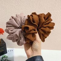 Vintage Style Classic Style Geometric Solid Color Cloth Hair Tie main image 3
