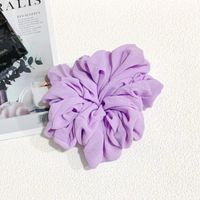 Vintage Style Classic Style Geometric Solid Color Cloth Hair Tie sku image 1