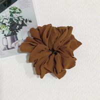 Vintage Style Classic Style Geometric Solid Color Cloth Hair Tie sku image 2